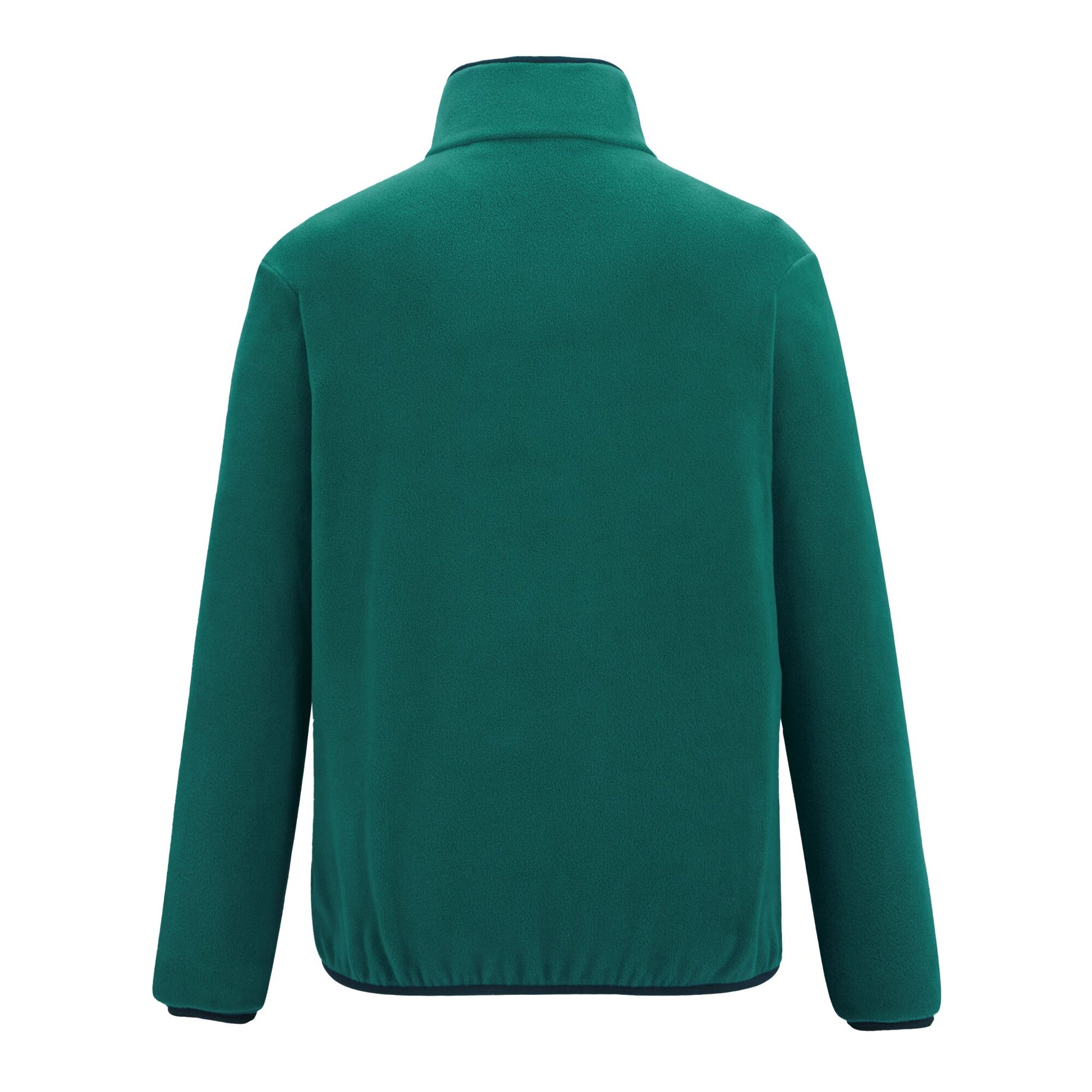 Mediterranean Green-Navy - Back - Regatta Mens Frankie Full Zip Fleece Jacket