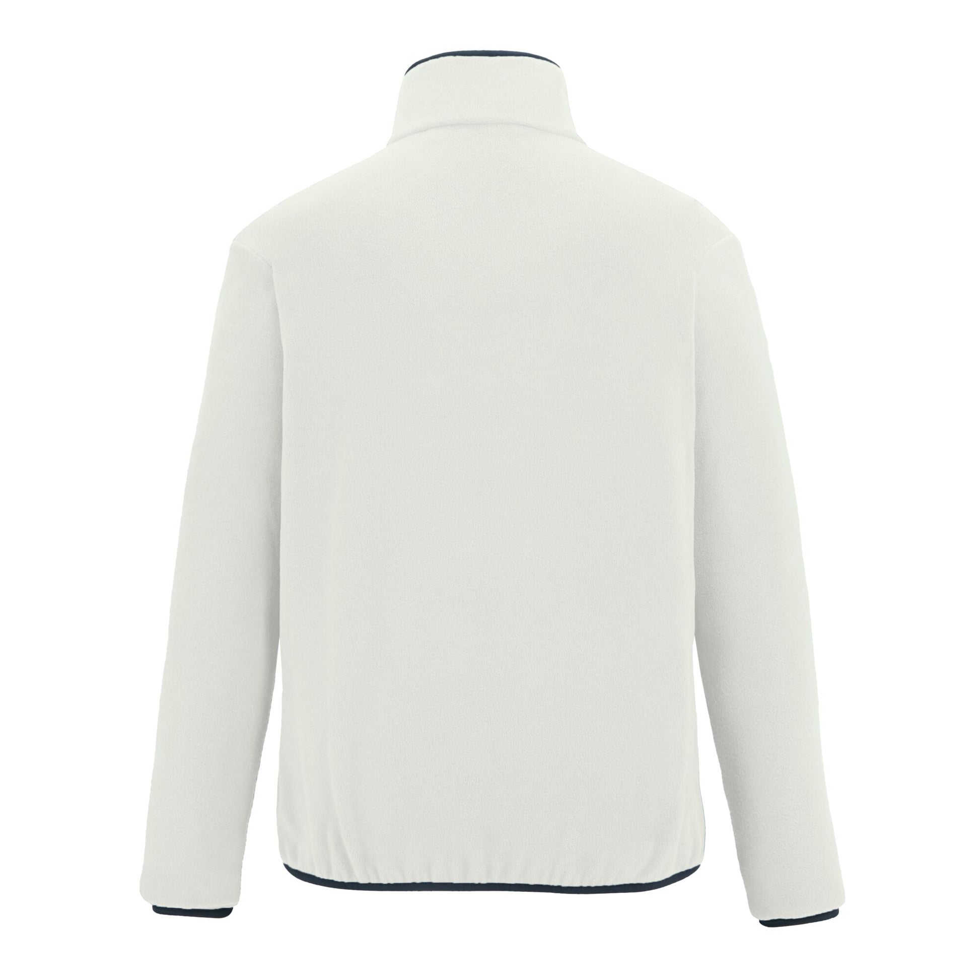 White Stone-Navy - Back - Regatta Mens Frankie Full Zip Fleece Jacket