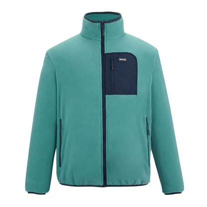 Arctic-Navy - Front - Regatta Mens Frankie Full Zip Fleece Jacket