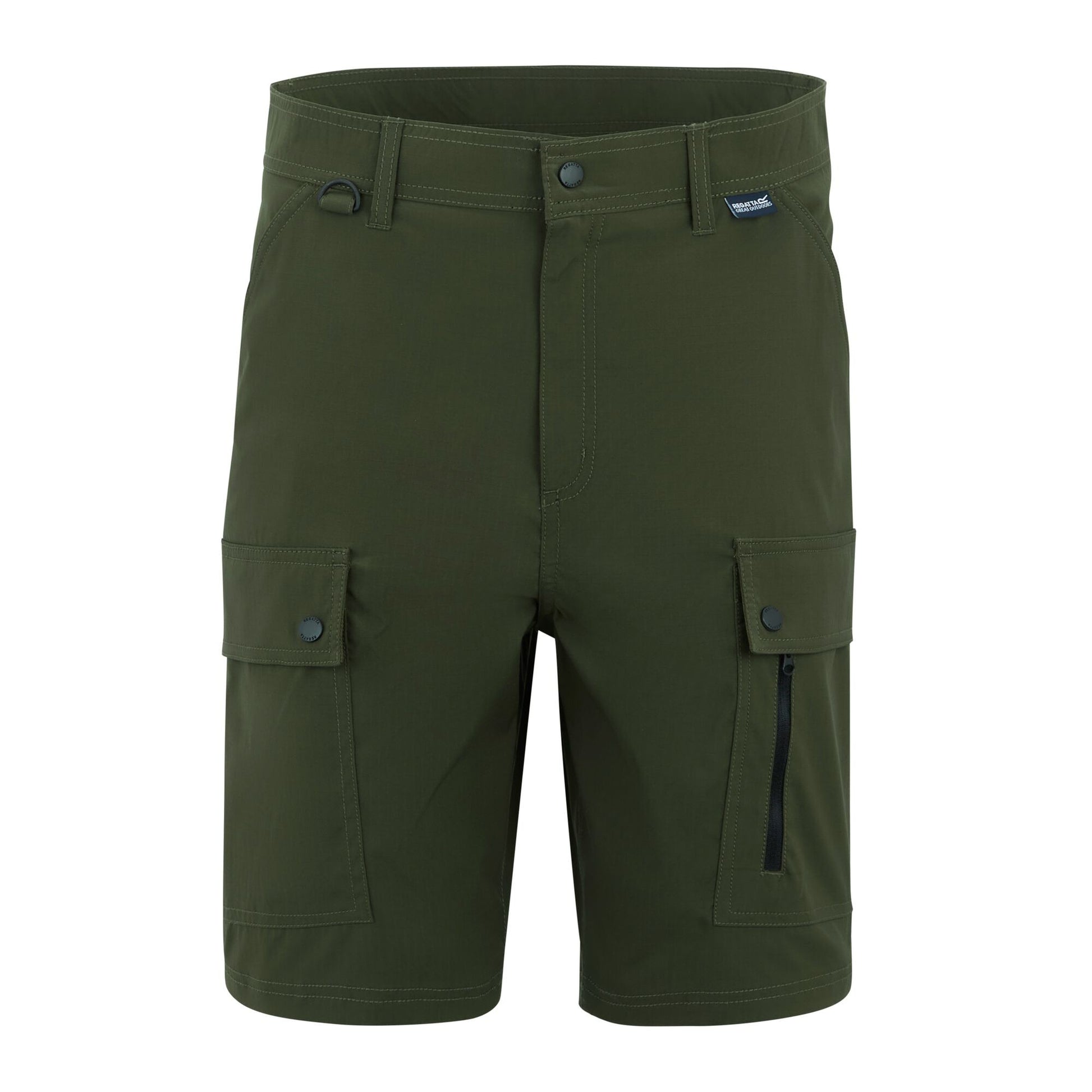 Dark Khaki - Front - Regatta Professional Mens Arlery Shorts