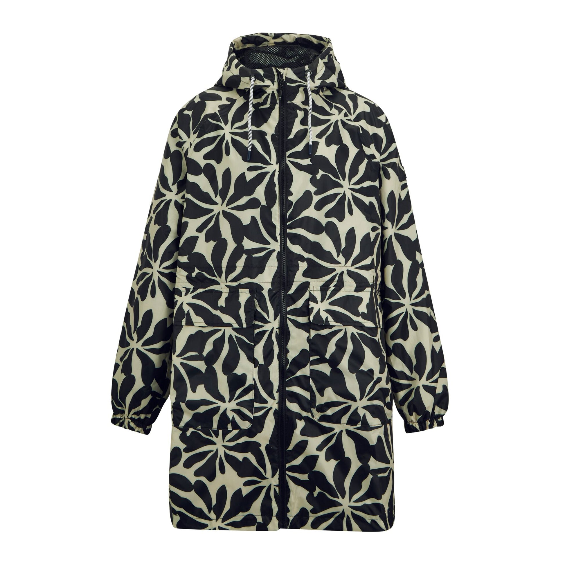 Multicoloured - Front - Regatta Womens-Ladies Pack It Abstract Floral Jacket