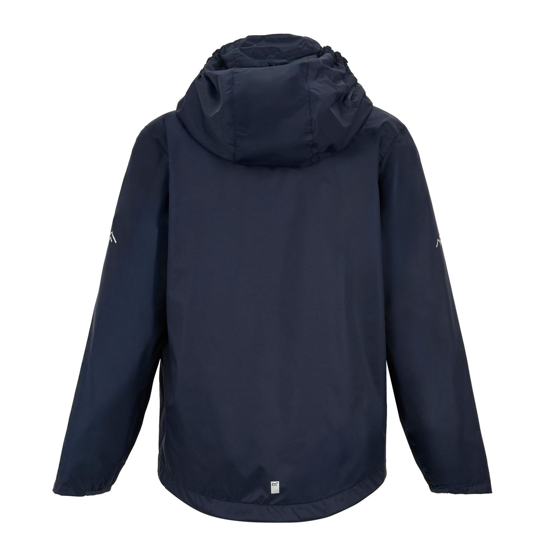 Navy Blue - Back - Regatta Childrens-Kids Lever Waterproof Shell Jacket