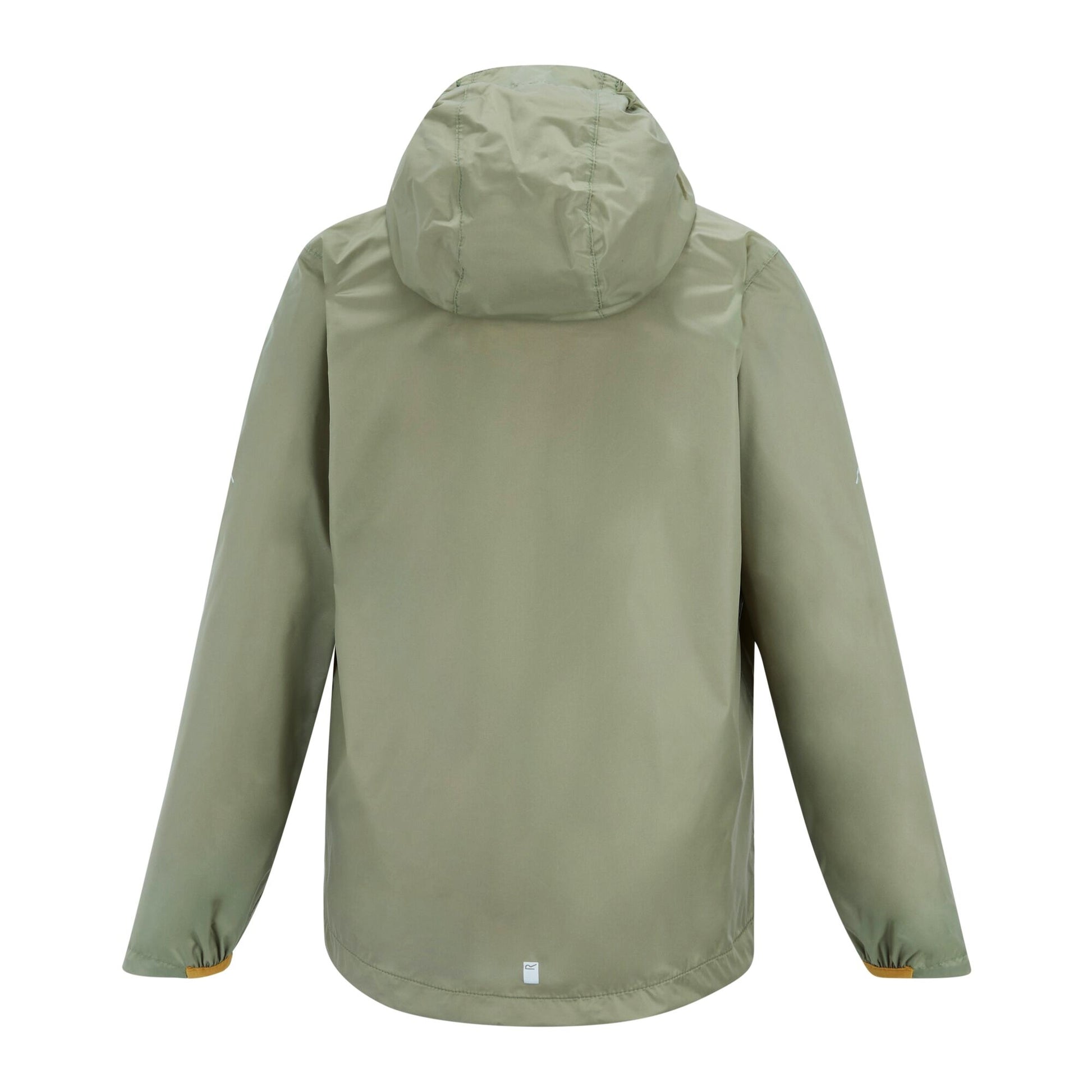 Light Sage - Back - Regatta Childrens-Kids Lever Waterproof Shell Jacket