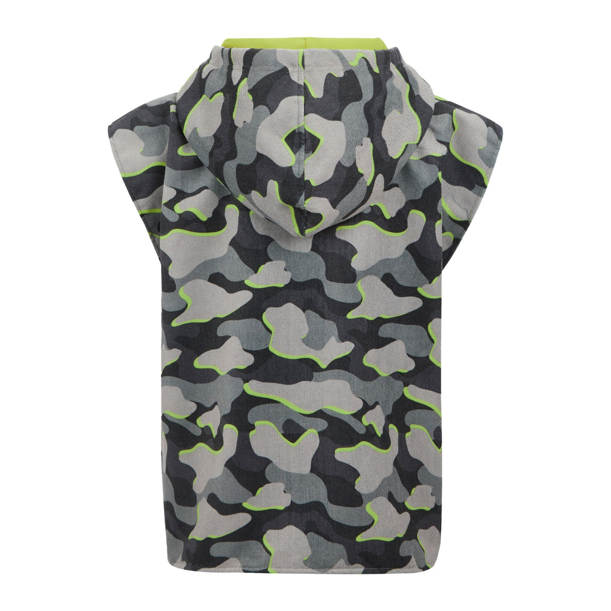 Dark Storm - Back - Regatta Childrens-Kids Camo Bath Robe
