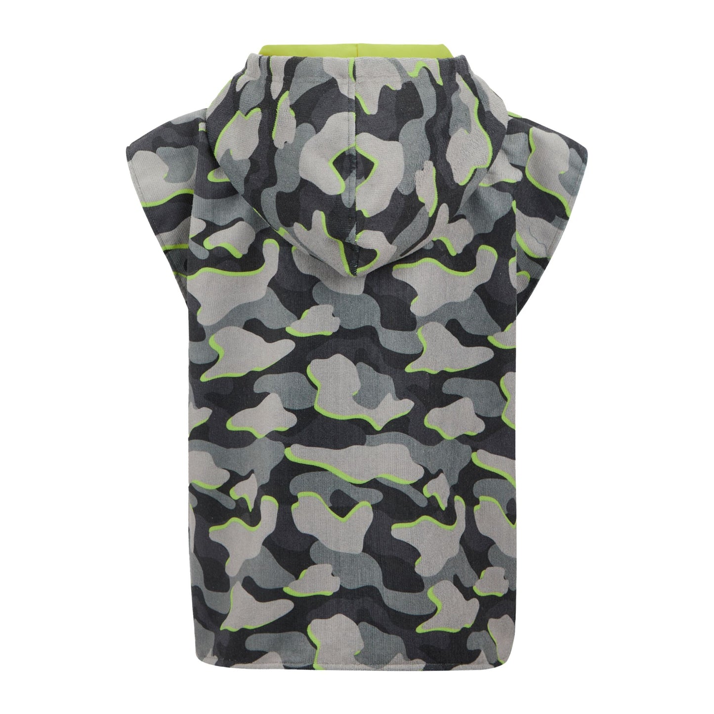 Dark Storm - Back - Regatta Childrens-Kids Camo Bath Robe