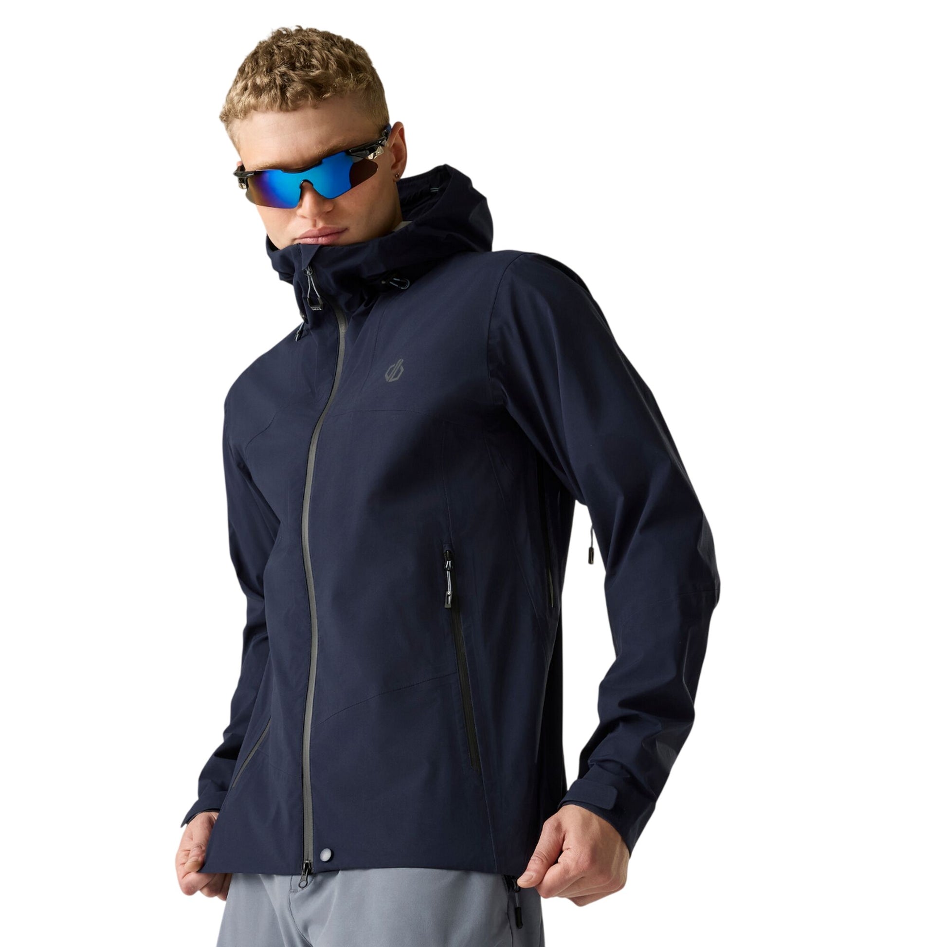 Navy - Lifestyle - Dare 2B Mens Apex 3 Layer Jacket