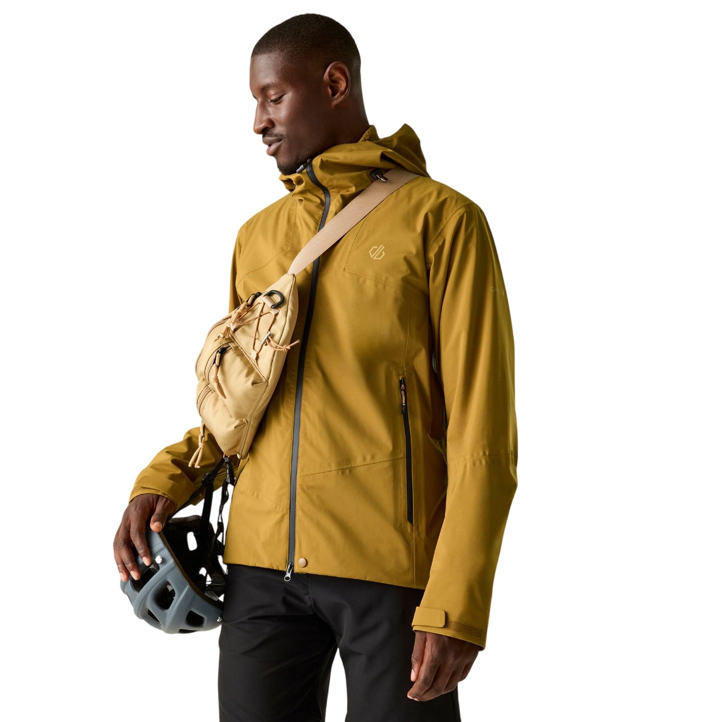 Dark Cumin Yellow - Lifestyle - Dare 2B Mens Apex 3 Layer Jacket