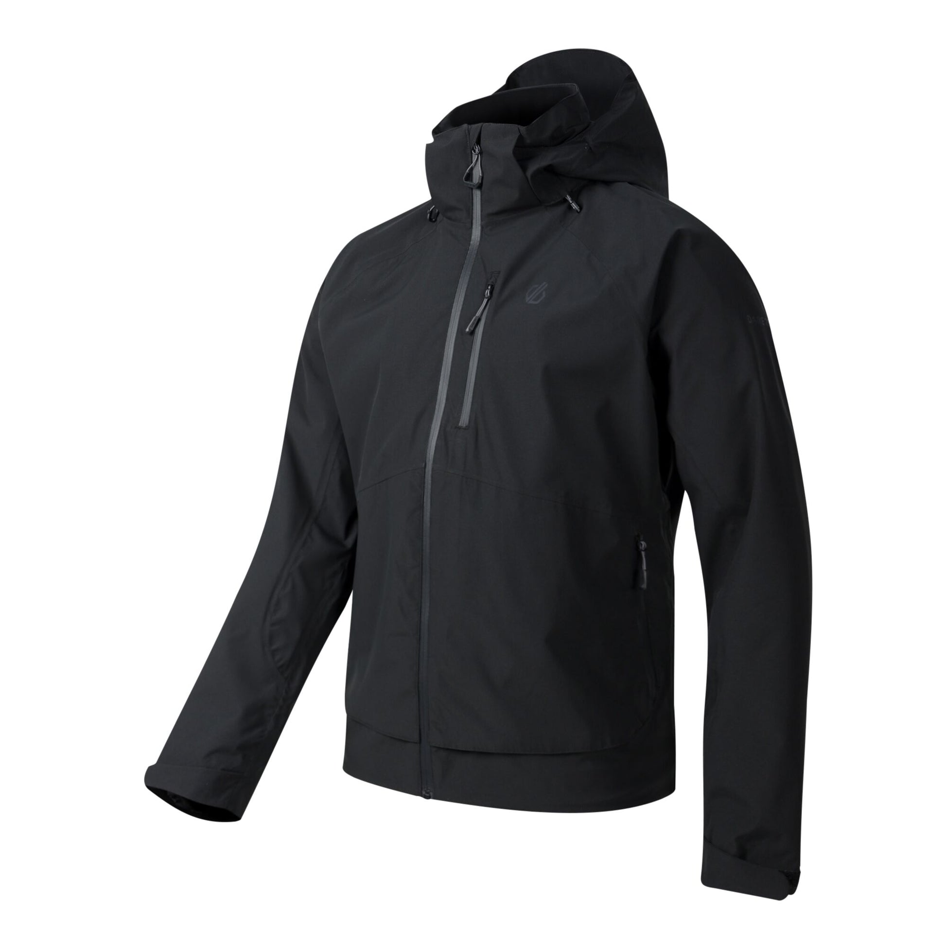 Black - Side - Dare 2B Mens Switch Out lll Waterproof Jacket