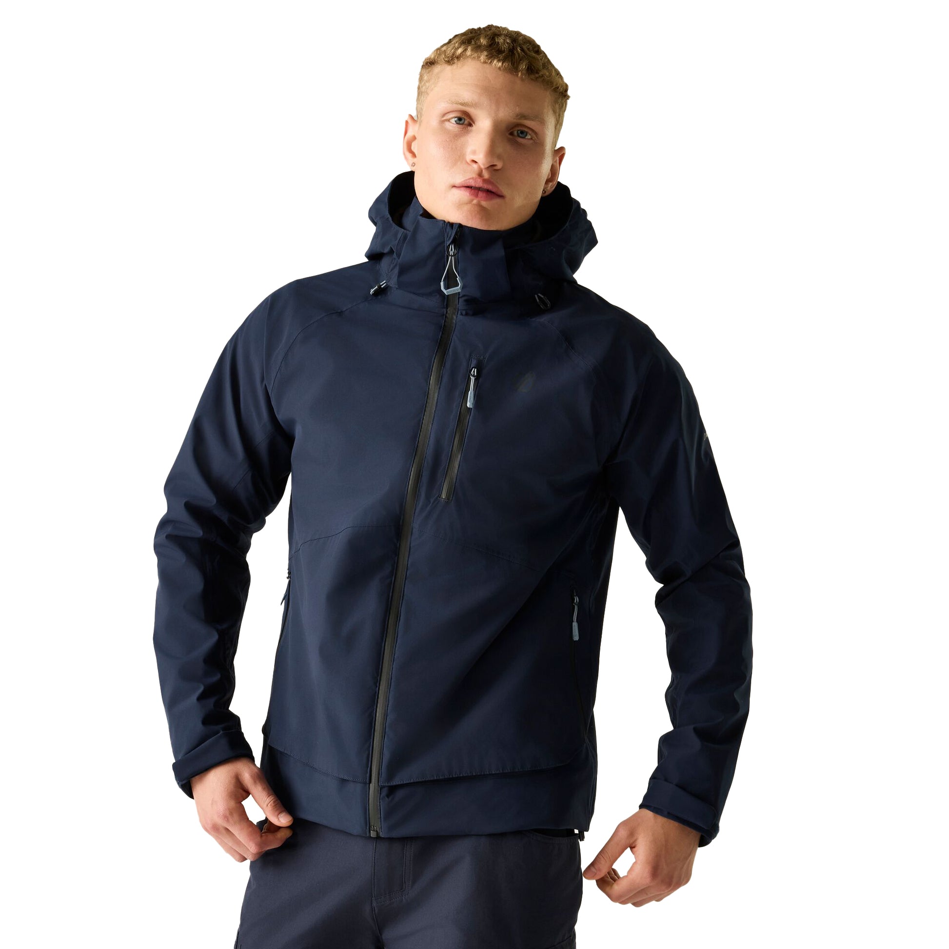 Navy - Lifestyle - Dare 2B Mens Switch Out lll Waterproof Jacket