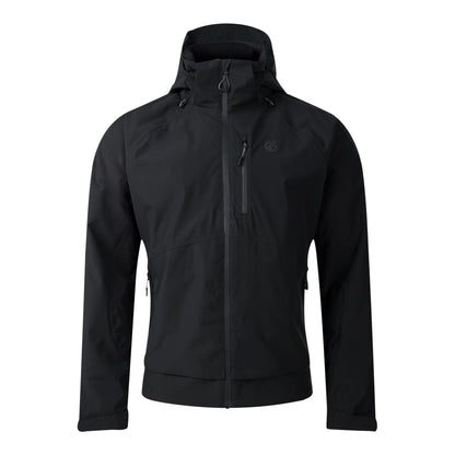 Black - Front - Dare 2B Mens Switch Out lll Waterproof Jacket