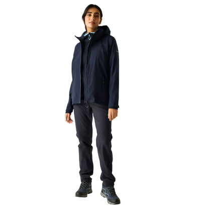 Navy - Lifestyle - Dare 2B Womens-Ladies Switch Up III Waterproof Jacket