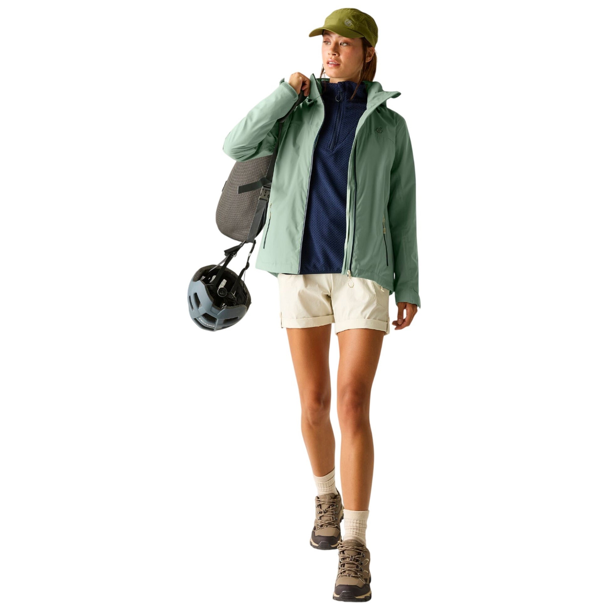 Glacier Green - Lifestyle - Dare 2B Womens-Ladies Switch Up III Waterproof Jacket