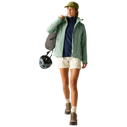 Glacier Green - Lifestyle - Dare 2B Womens-Ladies Switch Up III Waterproof Jacket