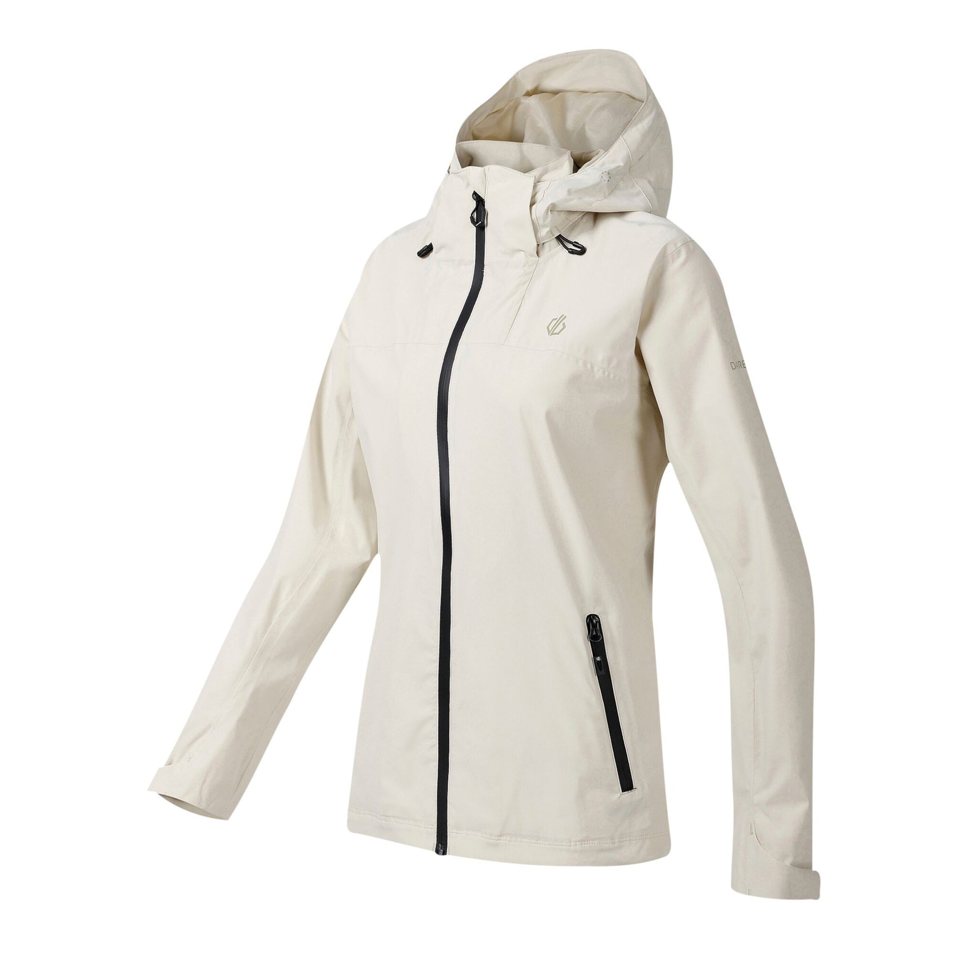 Almond Milk - Side - Dare 2B Womens-Ladies Switch Up III Waterproof Jacket