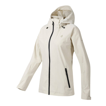 Almond Milk - Side - Dare 2B Womens-Ladies Switch Up III Waterproof Jacket