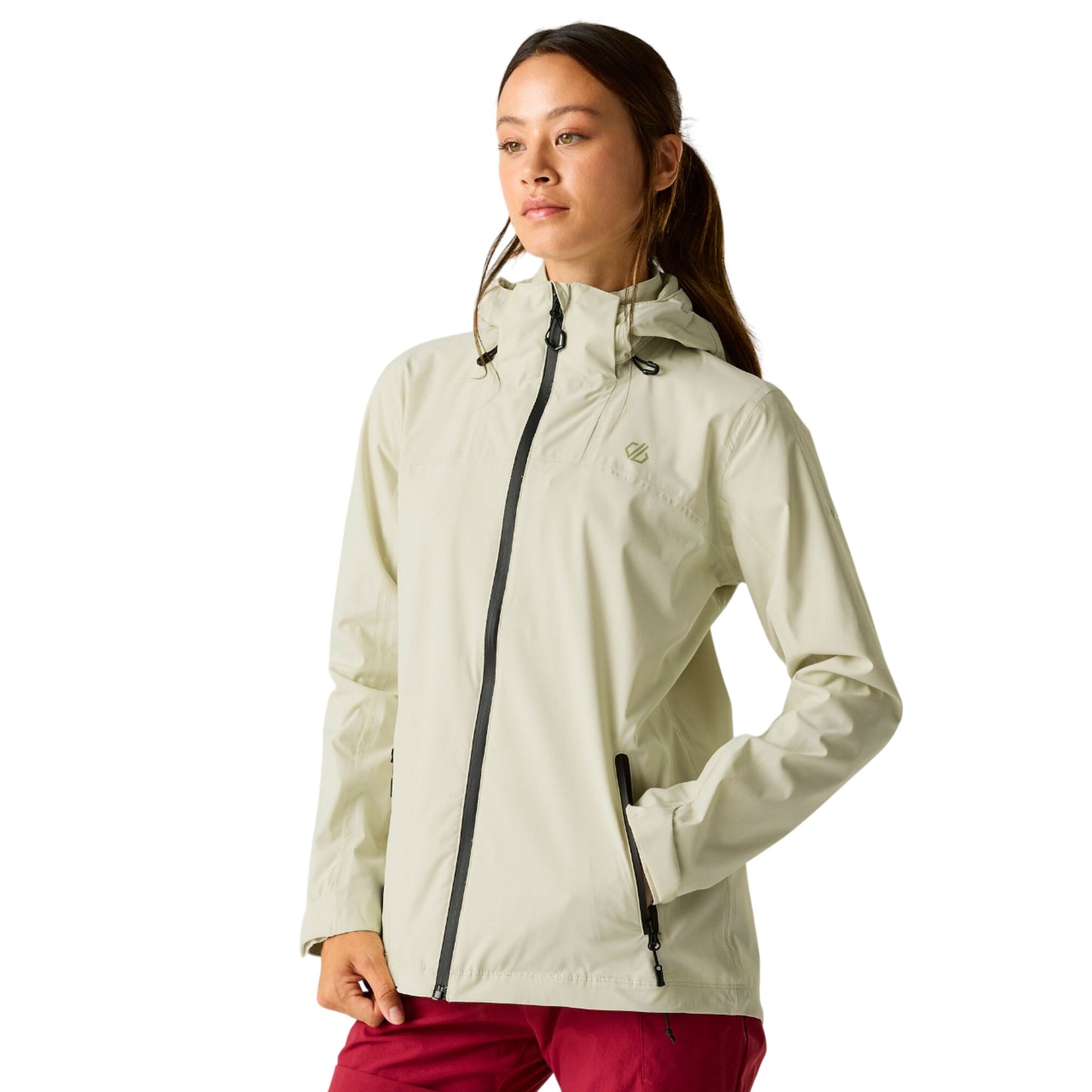 Almond Milk - Lifestyle - Dare 2B Womens-Ladies Switch Up III Waterproof Jacket