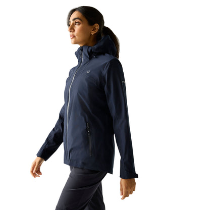 Navy - Front - Dare 2B Womens-Ladies Switch Up III Waterproof Jacket