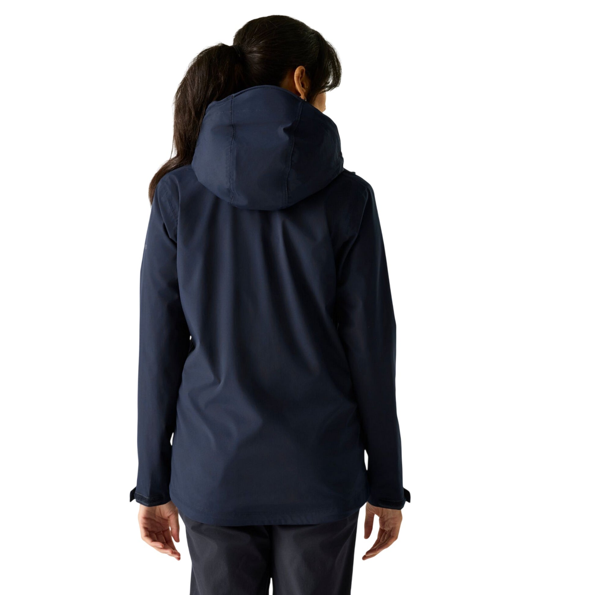 Navy - Back - Dare 2B Womens-Ladies Switch Up III Waterproof Jacket