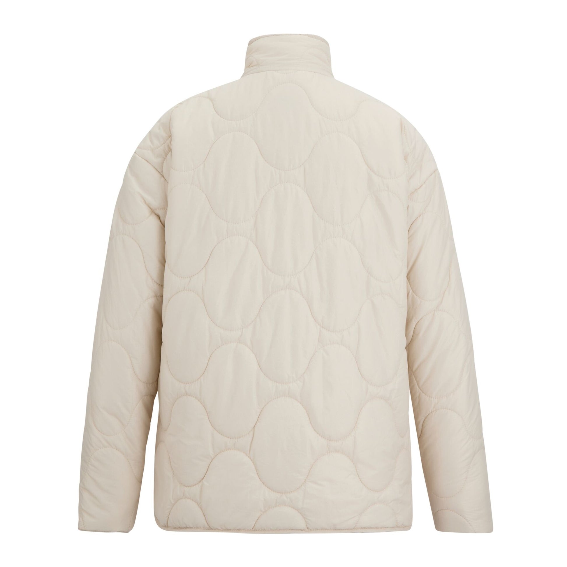 Light Vanilla - Back - Regatta Womens-Ladies Carlotte Quilted Padded Jacket