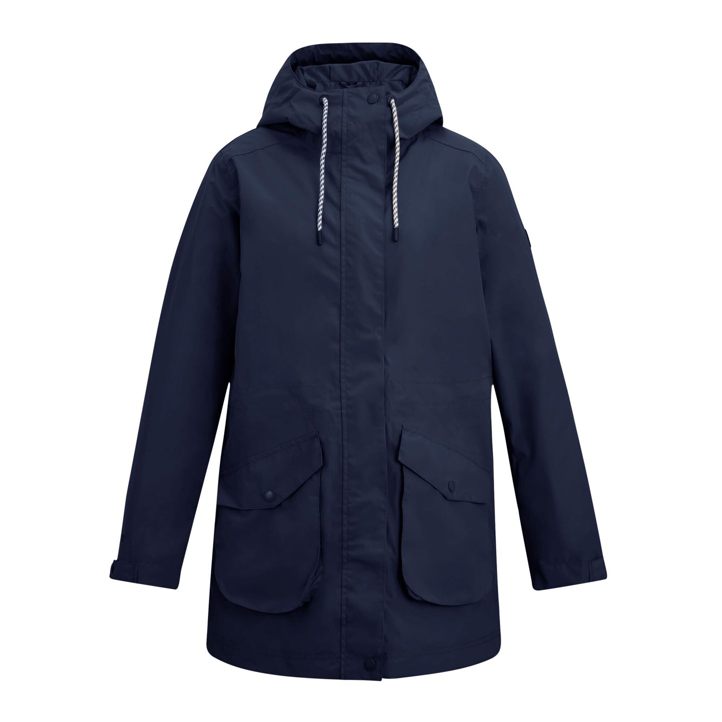 Navy - Front - Regatta Womens-Ladies Norana Waterproof Jacket