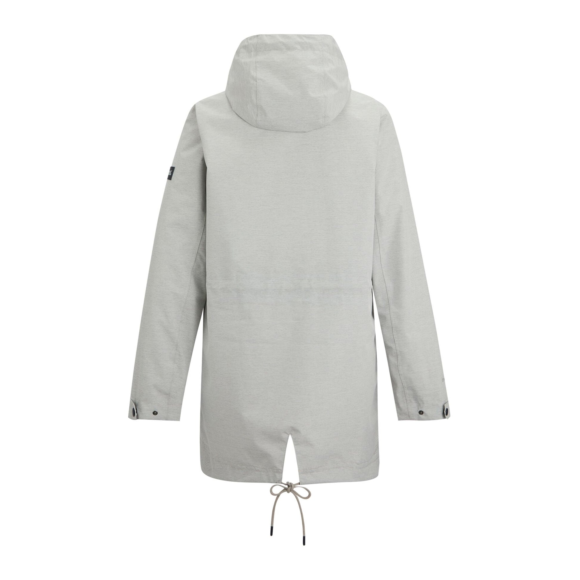 Drizzle Grey - Back - Regatta Womens-Ladies Norana Waterproof Jacket