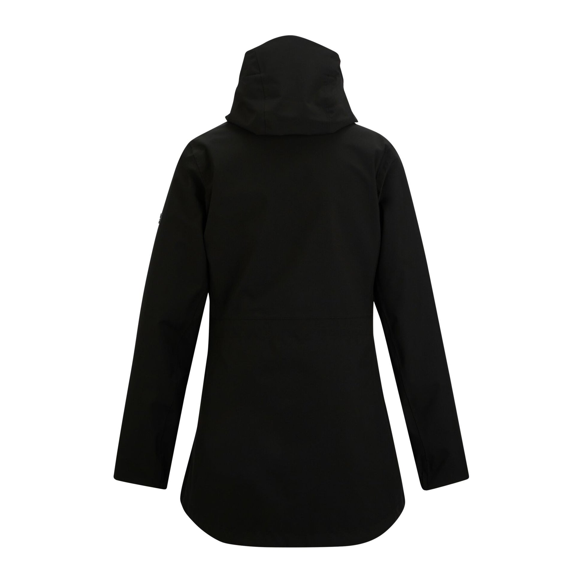 Black - Back - Regatta Womens-Ladies Natalina Waterproof Jacket
