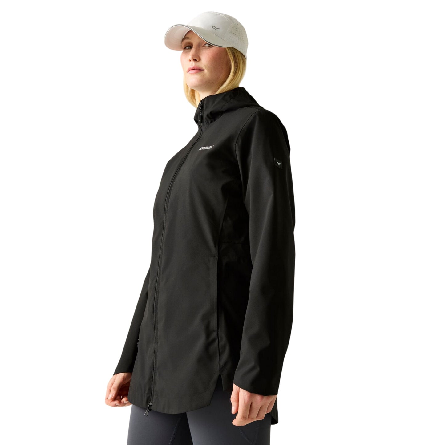 Black - Lifestyle - Regatta Womens-Ladies Natalina Waterproof Jacket