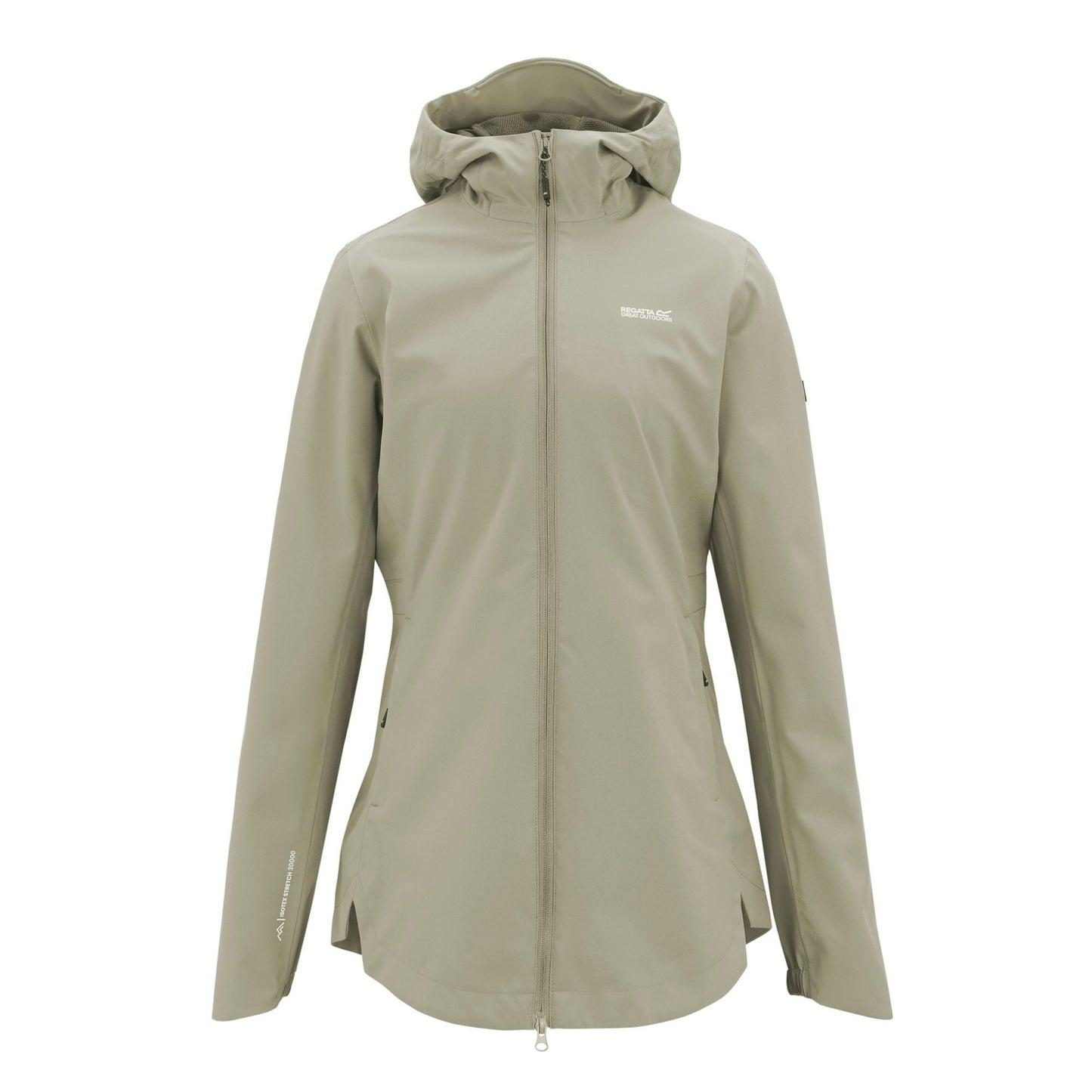 Parchment - Front - Regatta Womens-Ladies Natalina Waterproof Jacket
