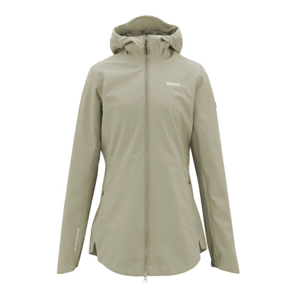 Parchment - Front - Regatta Womens-Ladies Natalina Waterproof Jacket