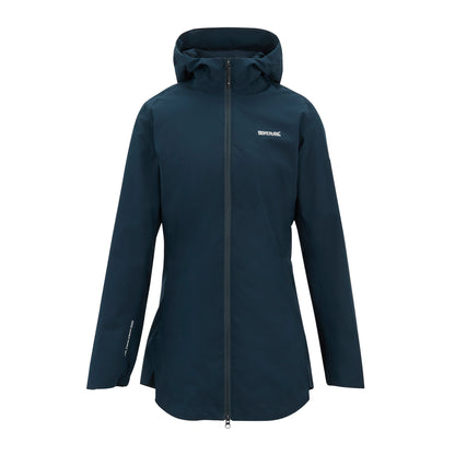 Navy - Front - Regatta Womens-Ladies Natalina Waterproof Jacket