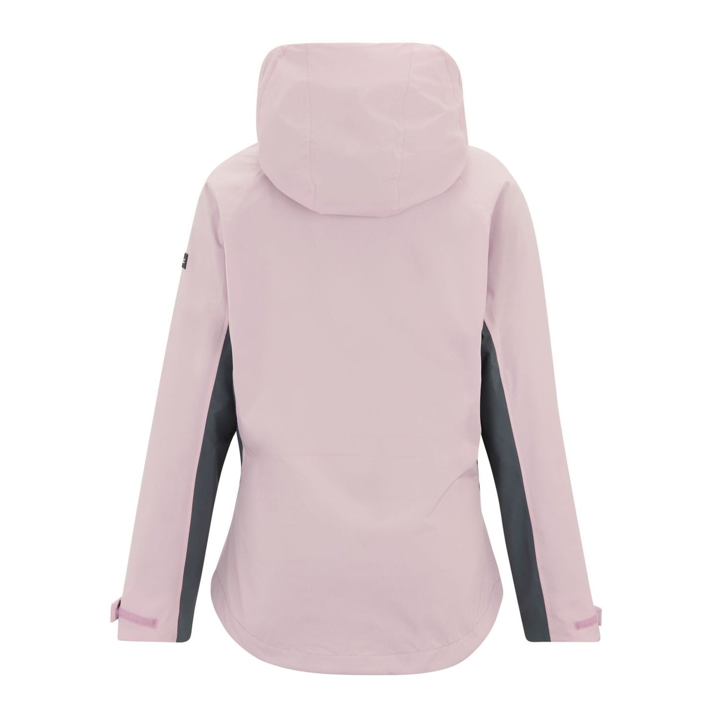 Powder Lilac-Dark Storm - Back - Regatta Womens-Ladies Frina Waterproof Jacket