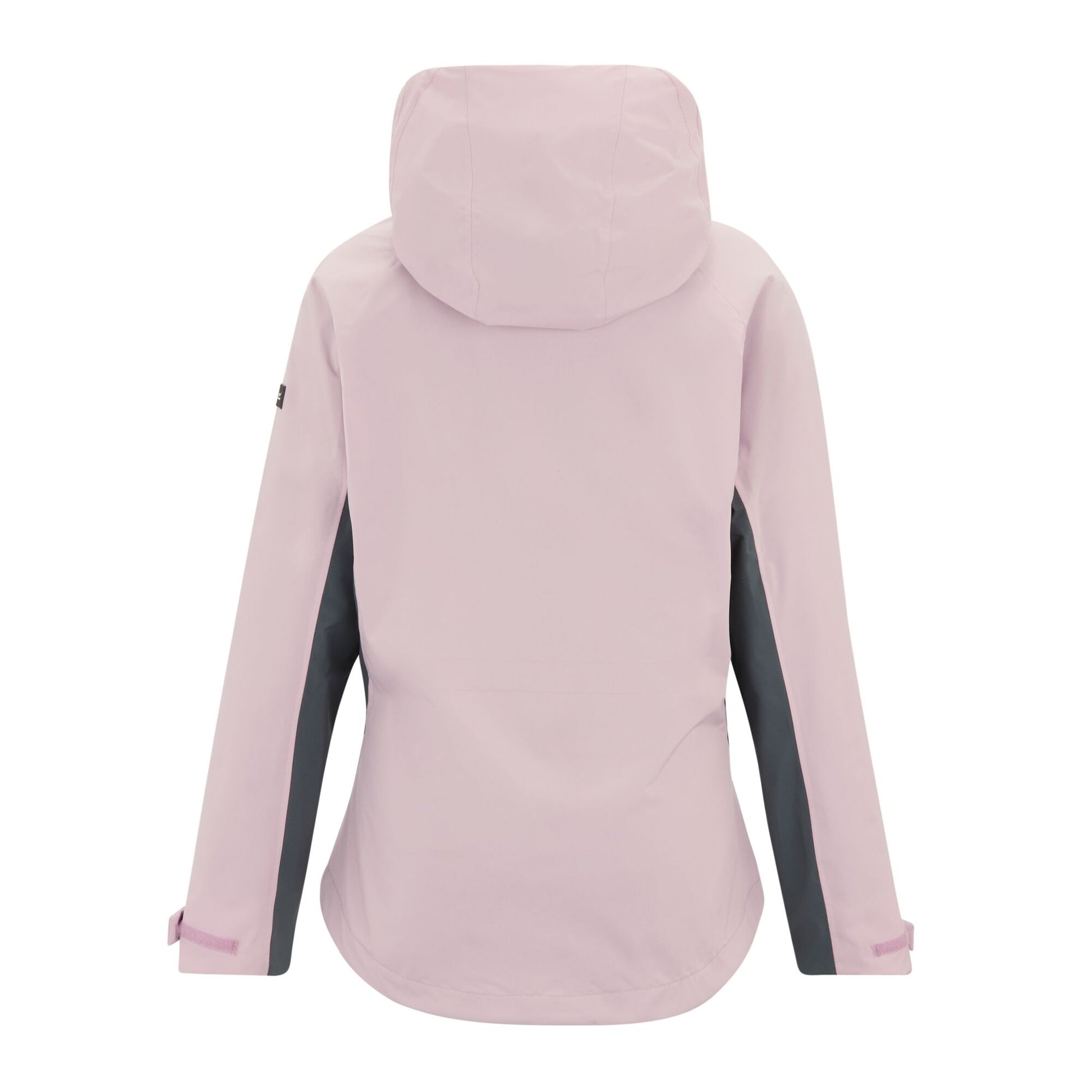 Powder Lilac-Dark Storm - Back - Regatta Womens-Ladies Frina Waterproof Jacket