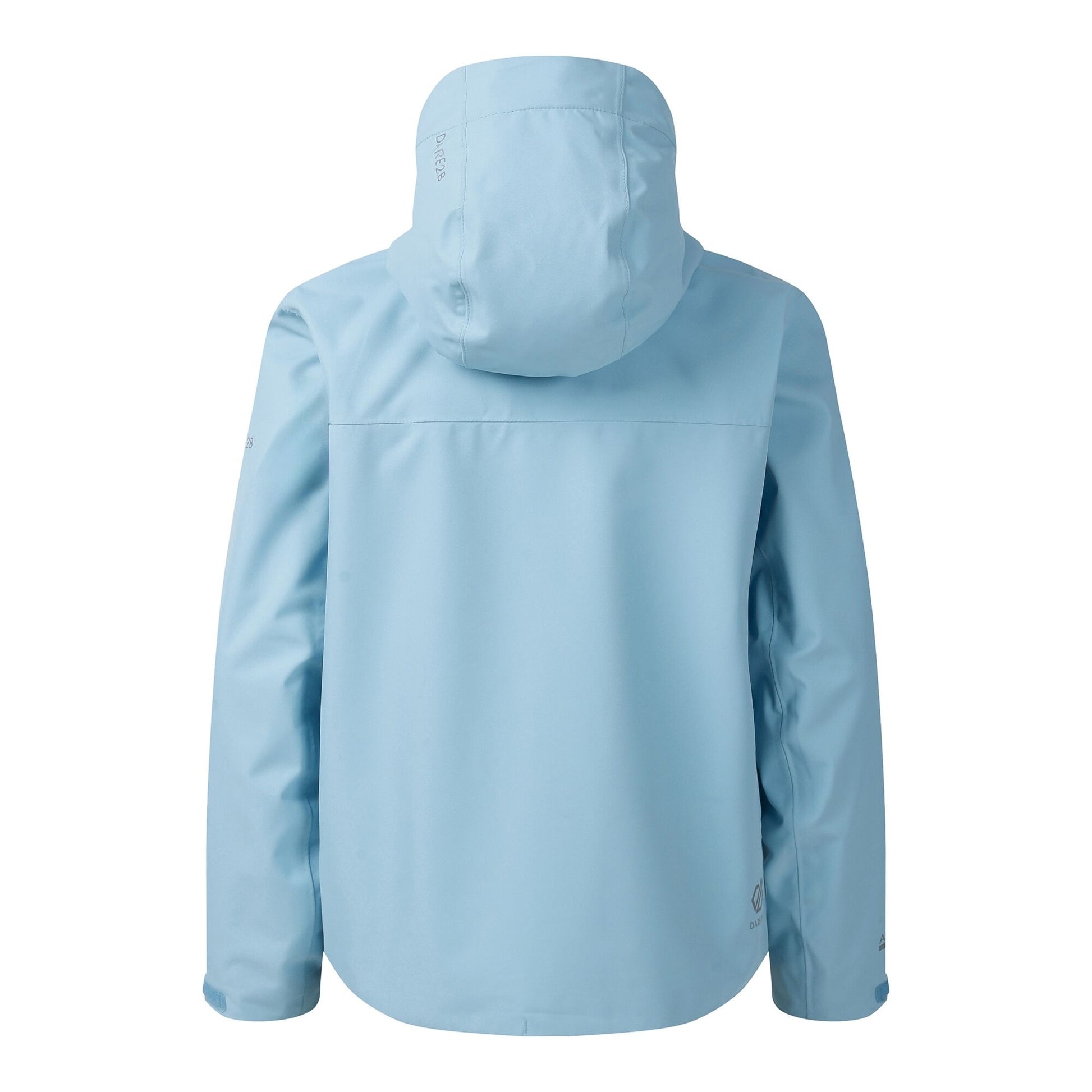 Nordic Blue - Back - Dare 2B Childrens-Kids Switch Out Waterproof Jacket