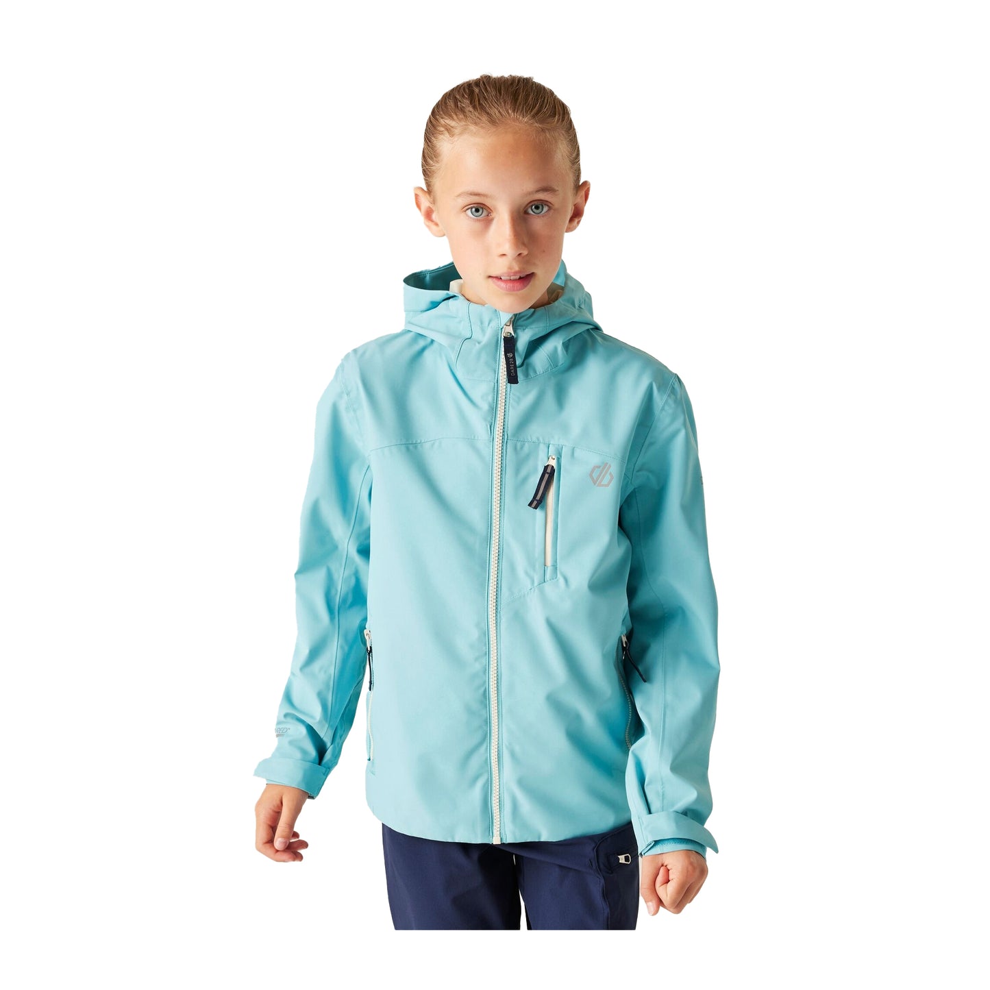 Nordic Blue - Lifestyle - Dare 2B Childrens-Kids Switch Out Waterproof Jacket
