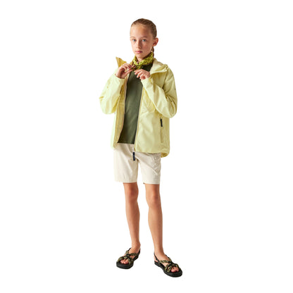 Wax Yellow - Lifestyle - Dare 2B Childrens-Kids Switch Out Waterproof Jacket