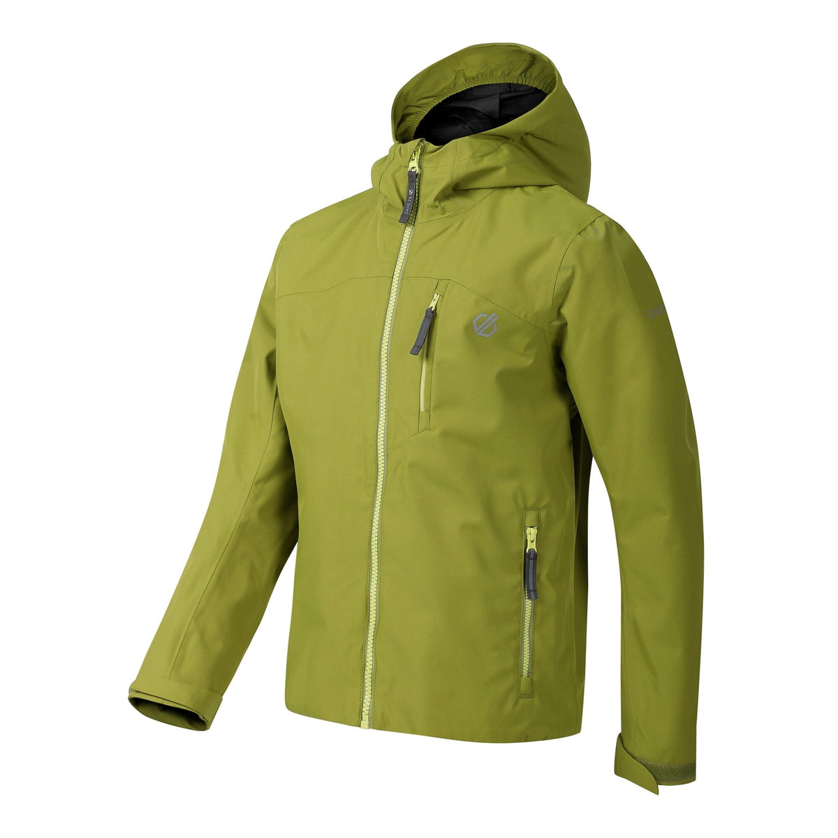 Golden Cypress - Side - Dare 2B Childrens-Kids Switch Out Waterproof Jacket