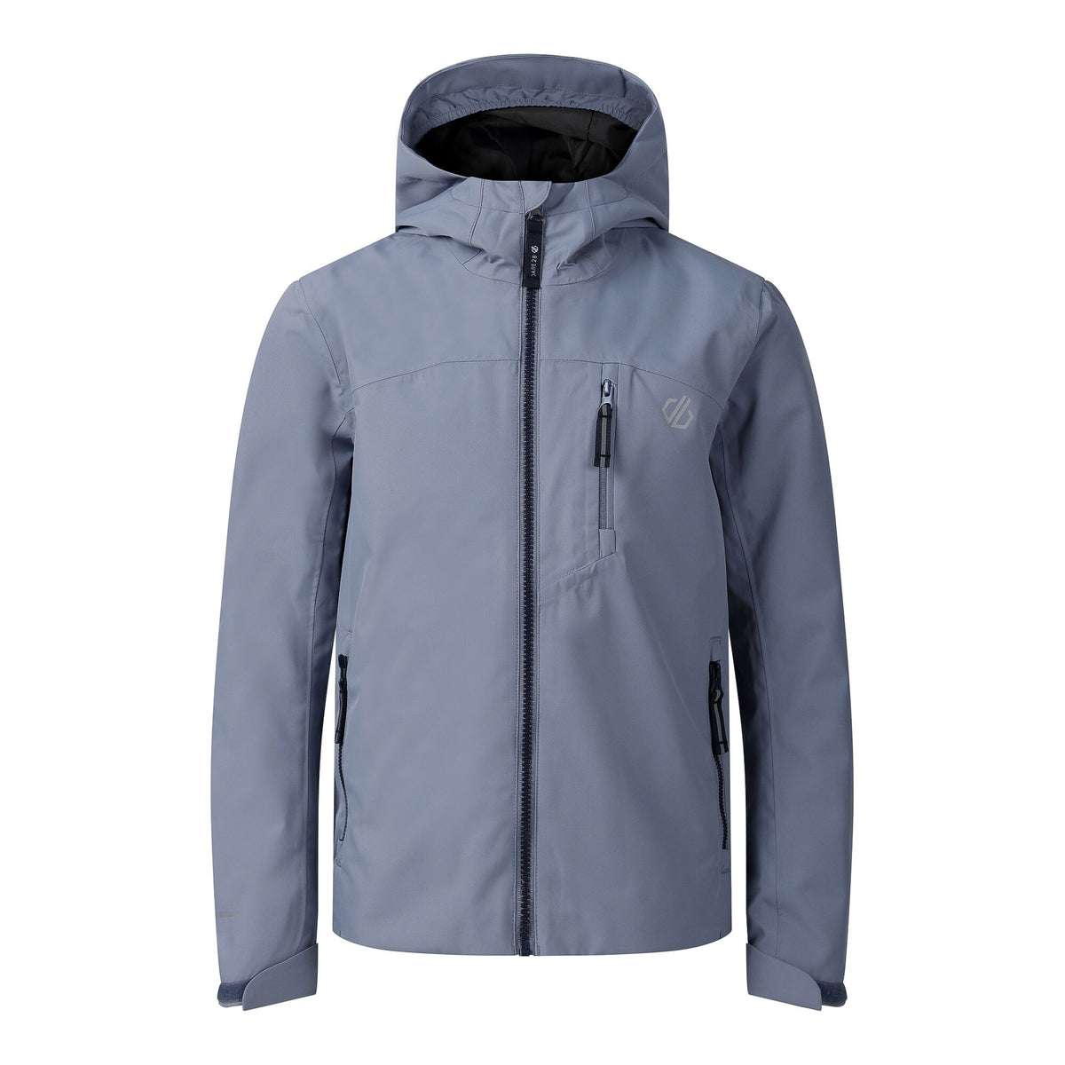 Mercury - Front - Dare 2B Childrens-Kids Switch Out Waterproof Jacket
