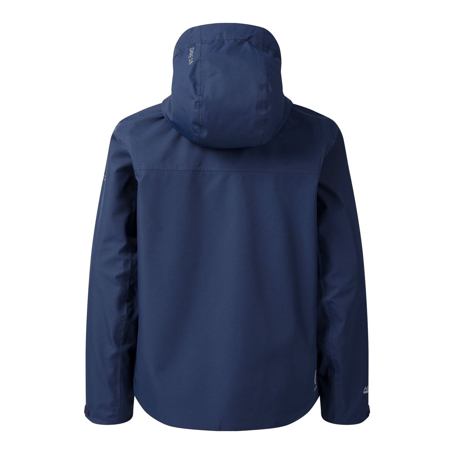 Navy - Back - Dare 2B Childrens-Kids Switch Out Waterproof Jacket
