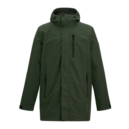 Dark Khaki - Front - Regatta Mens Daledon Waterproof Shell Jacket