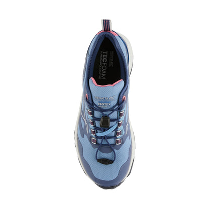 Washed Denim-Aviator Blue - Lifestyle - Regatta Womens-Ladies Blaze II Waterproof Trainers