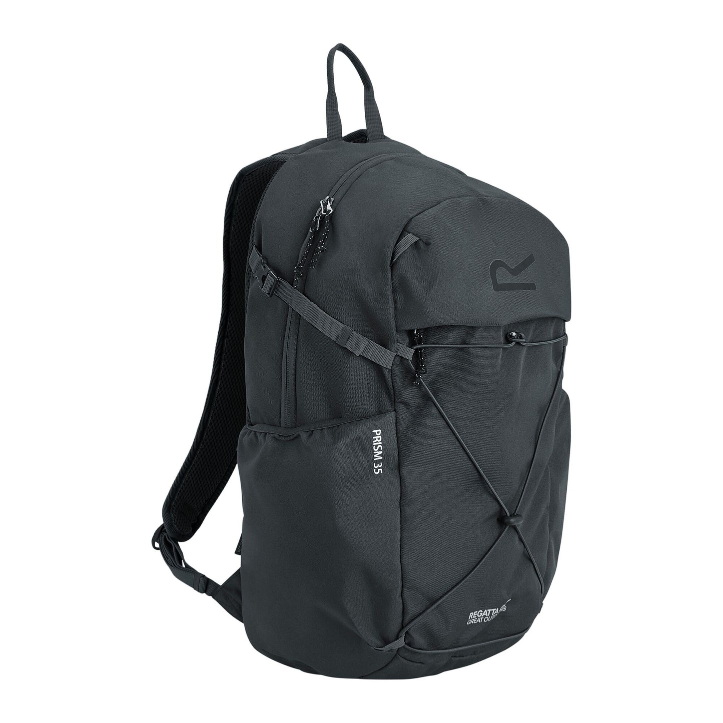 Ash - Side - Regatta Prism Bungee 35L Backpack