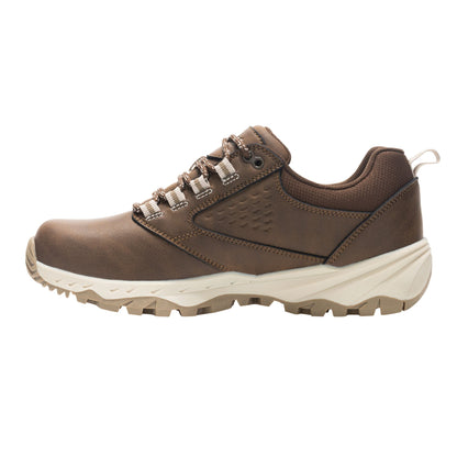 Chestnut-Warm Beige - Pack Shot - Regatta Womens-Ladies Amble Synthetic Leather Waterproof Walking Shoes