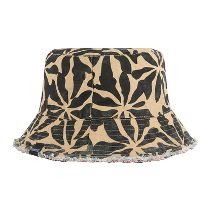 Tangerine Tango - Back - Regatta Womens-Ladies Floral Reversible Bucket Hat