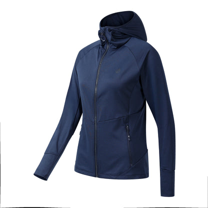 Navy - Side - Dare 2B Womens-Ladies Nomadic Stretch Midlayer