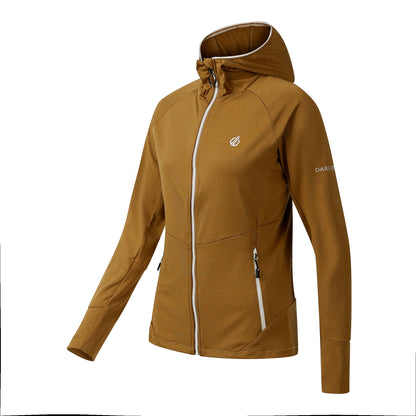Dark Cumin - Side - Dare 2B Womens-Ladies Nomadic Stretch Midlayer