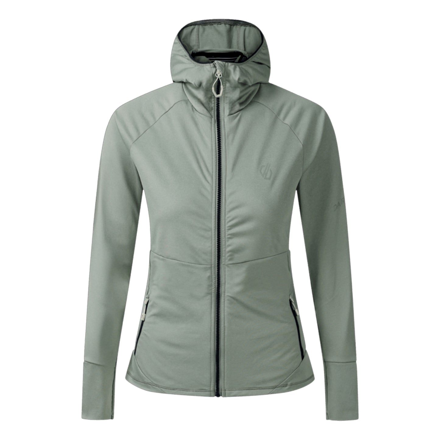 Glacier Green - Front - Dare 2B Womens-Ladies Nomadic Stretch Midlayer