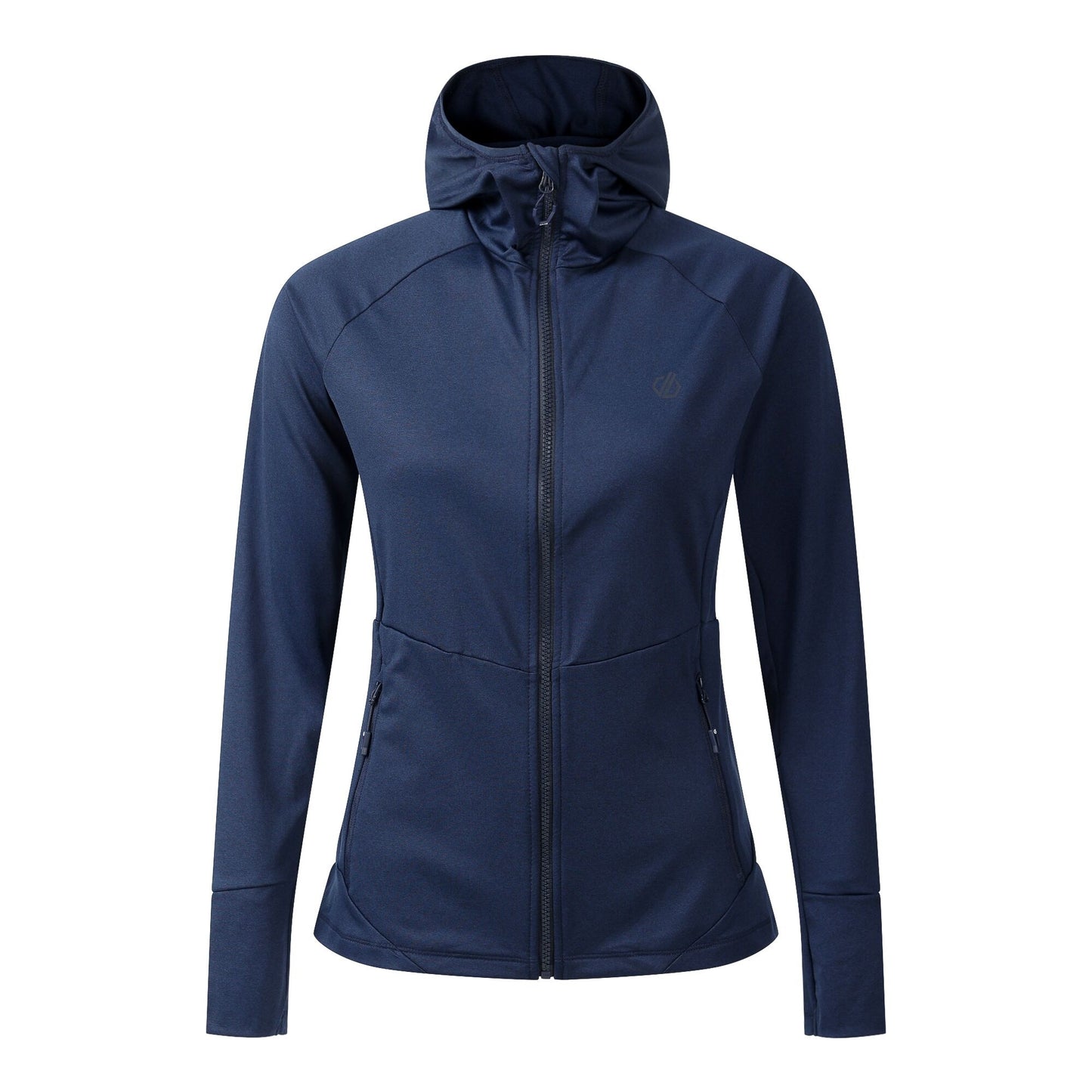 Navy - Front - Dare 2B Womens-Ladies Nomadic Stretch Midlayer