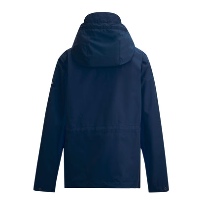 Navy - Back - Regatta Womens-Ladies Bayletta Grid Distress Waterproof Jacket