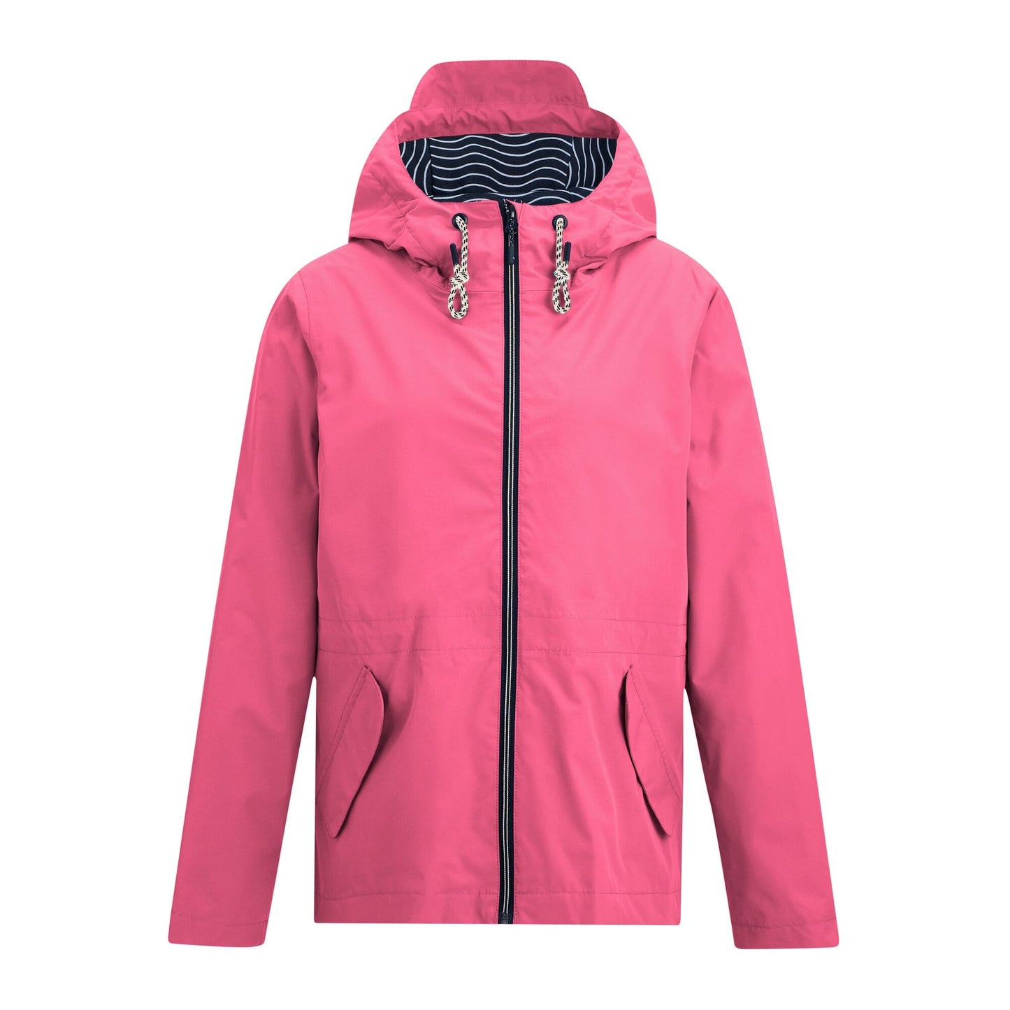 Pink Lemonade - Front - Regatta Womens-Ladies Bayletta Grid Distress Waterproof Jacket