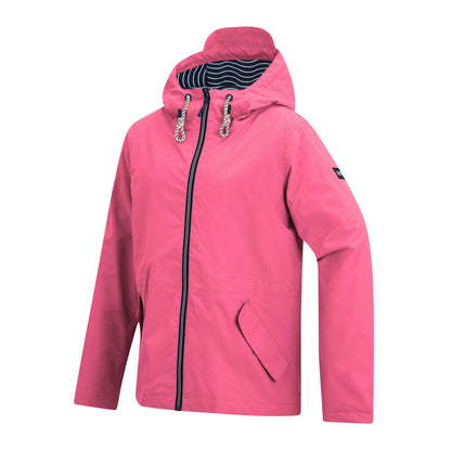 Pink Lemonade - Side - Regatta Womens-Ladies Bayletta Grid Distress Waterproof Jacket